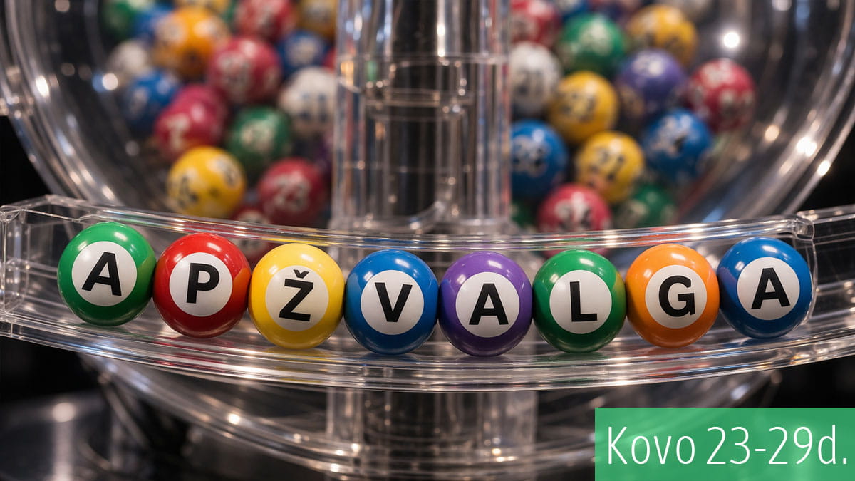 Loterijų savaitės apžvalga 2026 m. kovo 30 d.